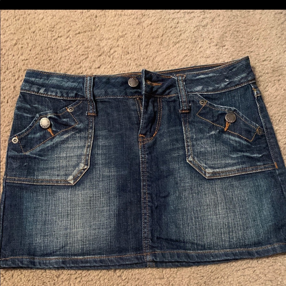 Denim skirt